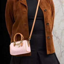 Sac À Bandoulière Coach Mini Rowan Pink S