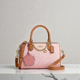 Sac À Bandoulière Coach Rowan Pink M