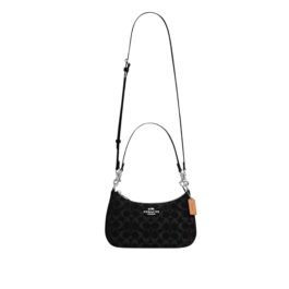 Sac À Bandoulière Coach Teri en Denim Black M