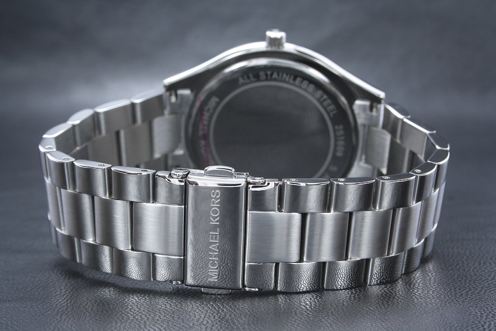 Montre Michael Kors Slim Runway Mixte Argenté – Image 7