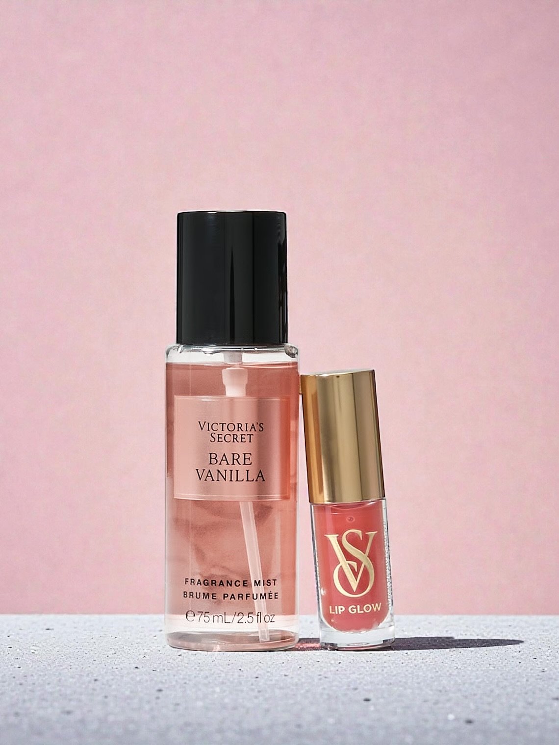 Coffret-cadeau Bare Vanilla 2 pièces Brume & Gloss 75ml – Image 2