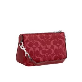 Sac À Bandoulière Coach Nolita 19 Rouge Denim S