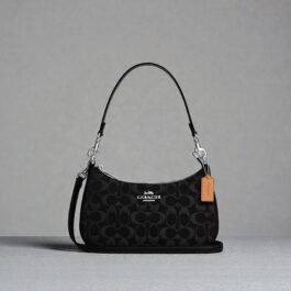 Sac À Bandoulière Coach Teri en Denim Black M
