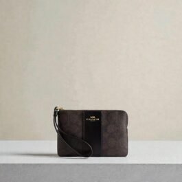 Mini Pochette Coach de Téléphone Black