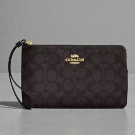 Pochette Coach de Téléphone Brown S