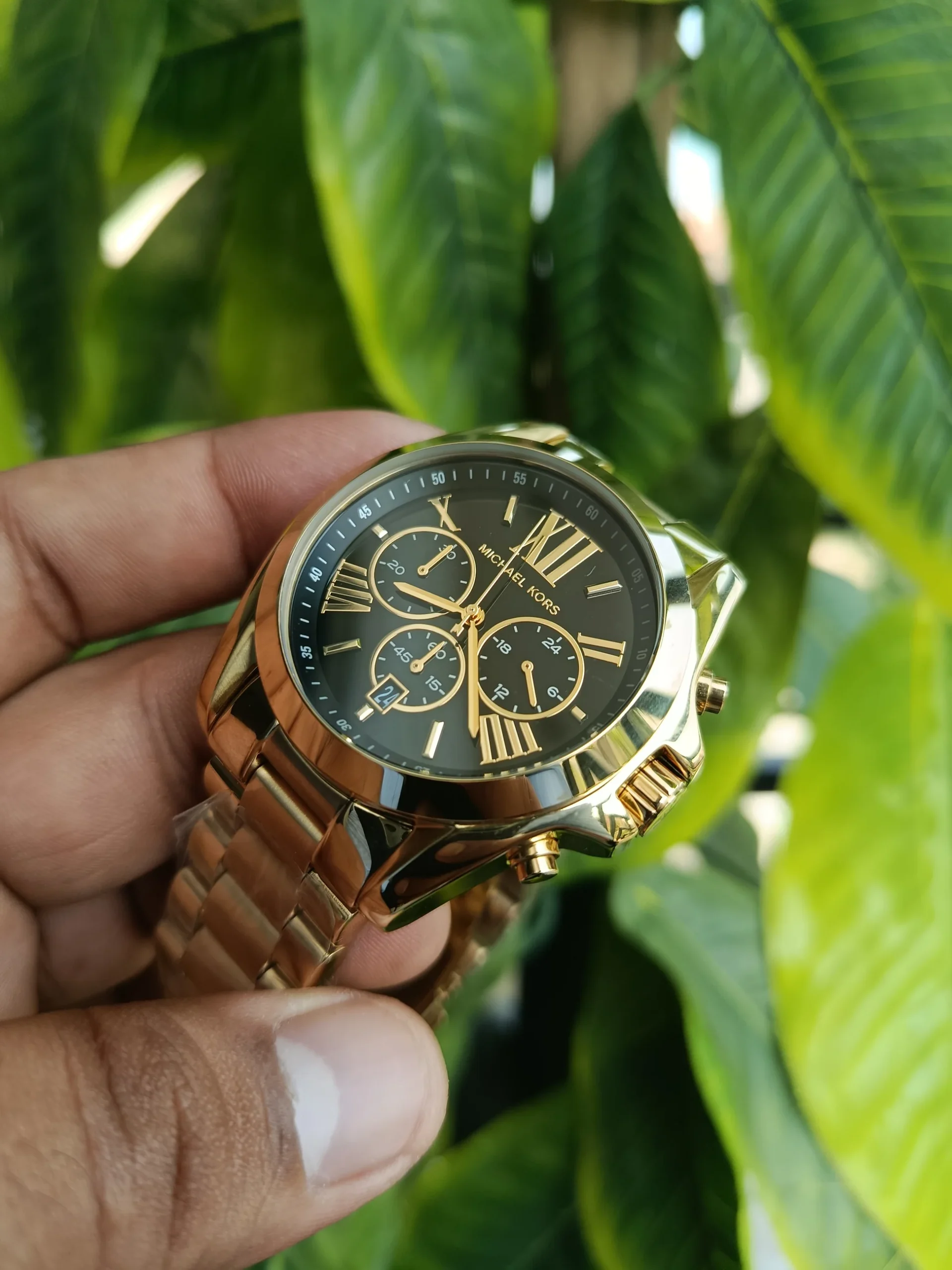 Montre Michael Kors pour Mixte Bradshaw Or et cadran noir – Image 6