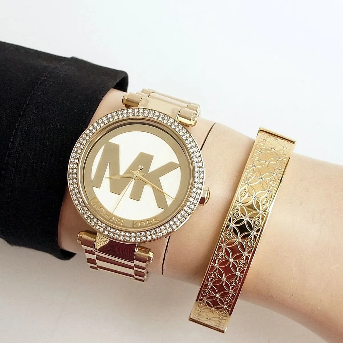 Montre Michael Kors Parker pour Femme Doré – Image 2