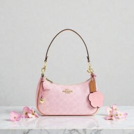 Sac À Bandoulière Coach Teri Pink