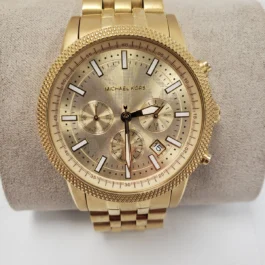 Montre Michael Kors Hutton pour Homme Doré
