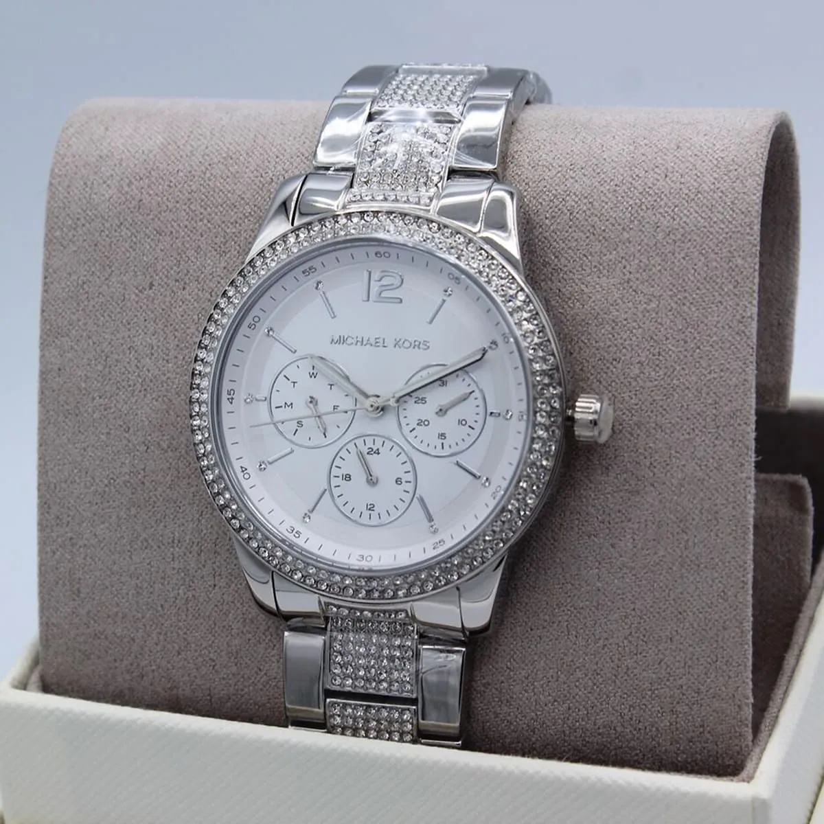 Montre Michael Kors Tibby pour Femme Argenté – Image 2