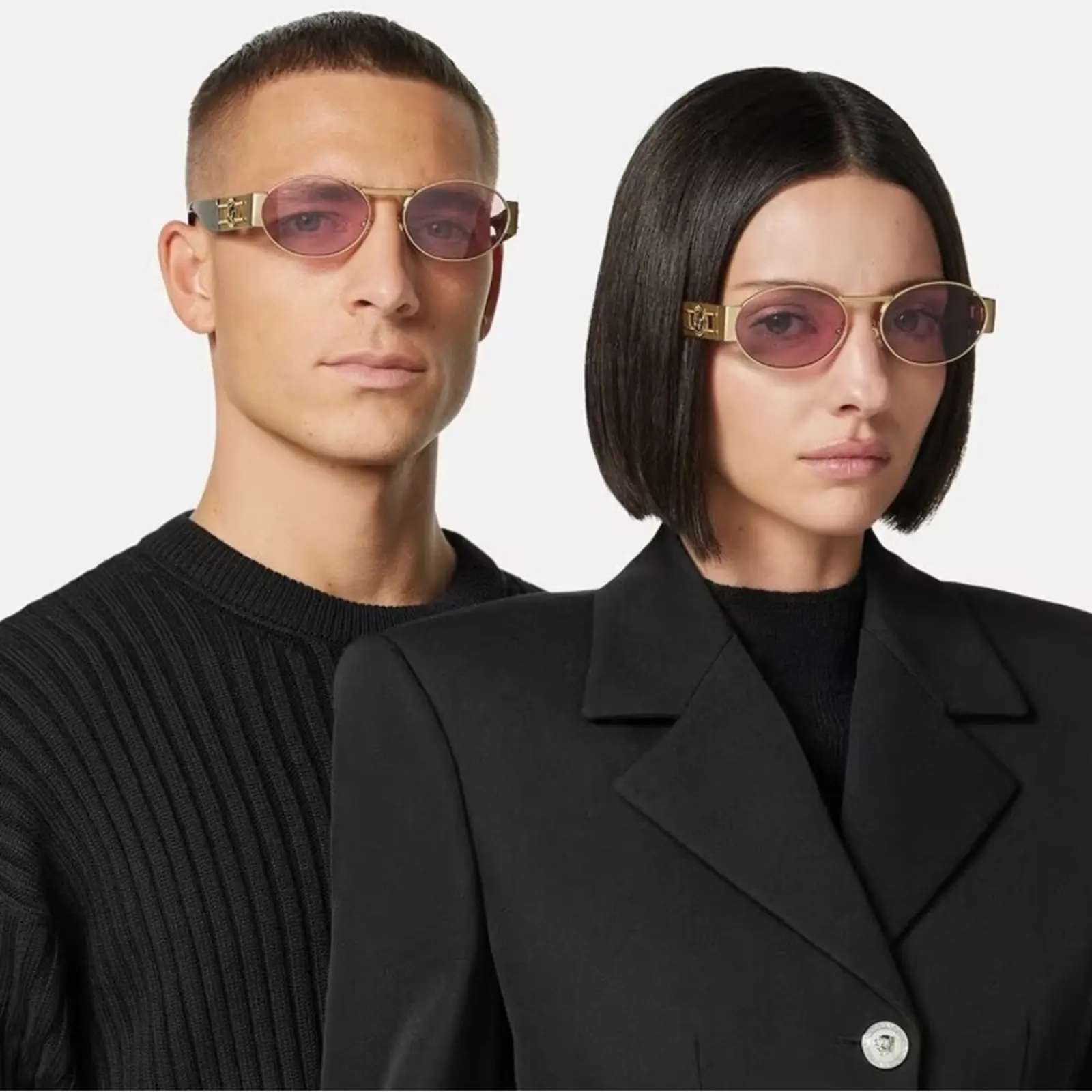 Lunettes De Soleil Versace Medusa Deco Mixte – Image 7