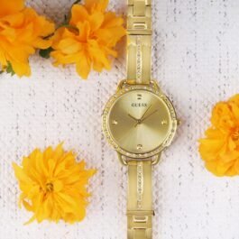 Montre Guess Crystal pour Femme Or