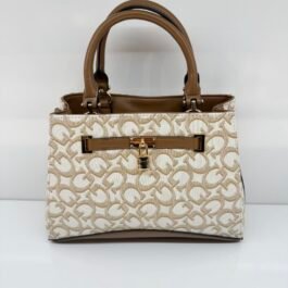 Sac À Bandoulière Guess Harlington Marron clair