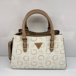Sac À Bandoulière Guess Tamlin Blanc Marron