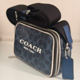 Sacoche à Bandoulière Colton 19 en toile Signature Coach Homme