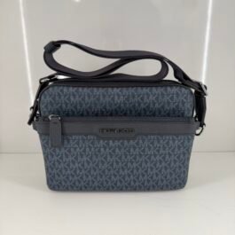 Sacoche À Bandoulière Michael Kors Cooper Homme Bleu