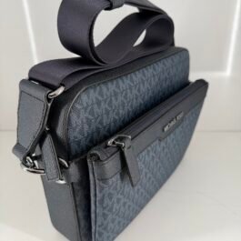 Sacoche À Bandoulière Michael Kors Cooper Homme Bleu