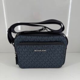Sacoche À Bandoulière Michael Kors Cooper Homme Bleu