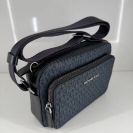 Sacoche À Bandoulière Michael Kors Cooper Homme Bleu