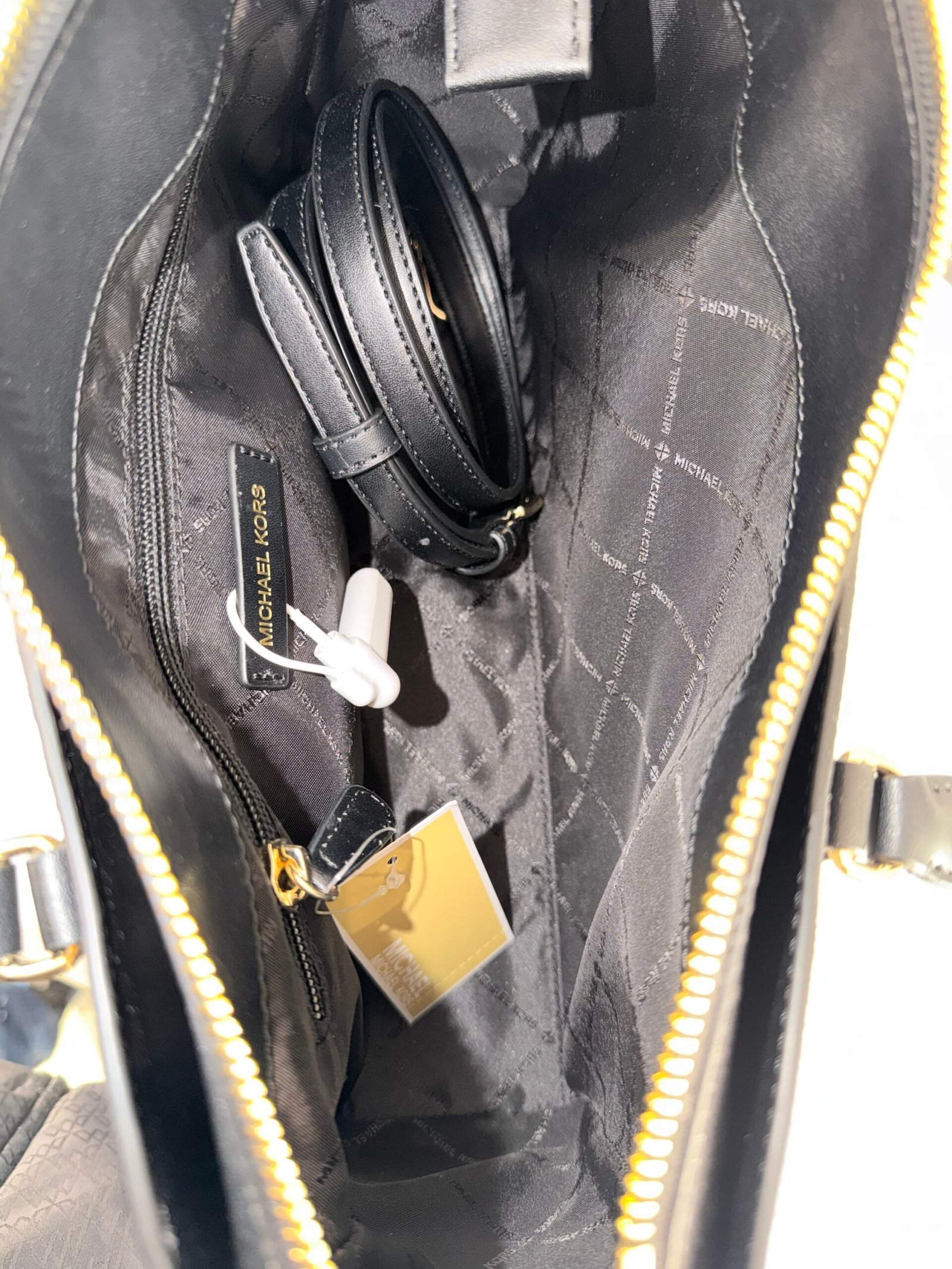 Sac à Bandoulière Michael Kors Arden Black M – Image 4
