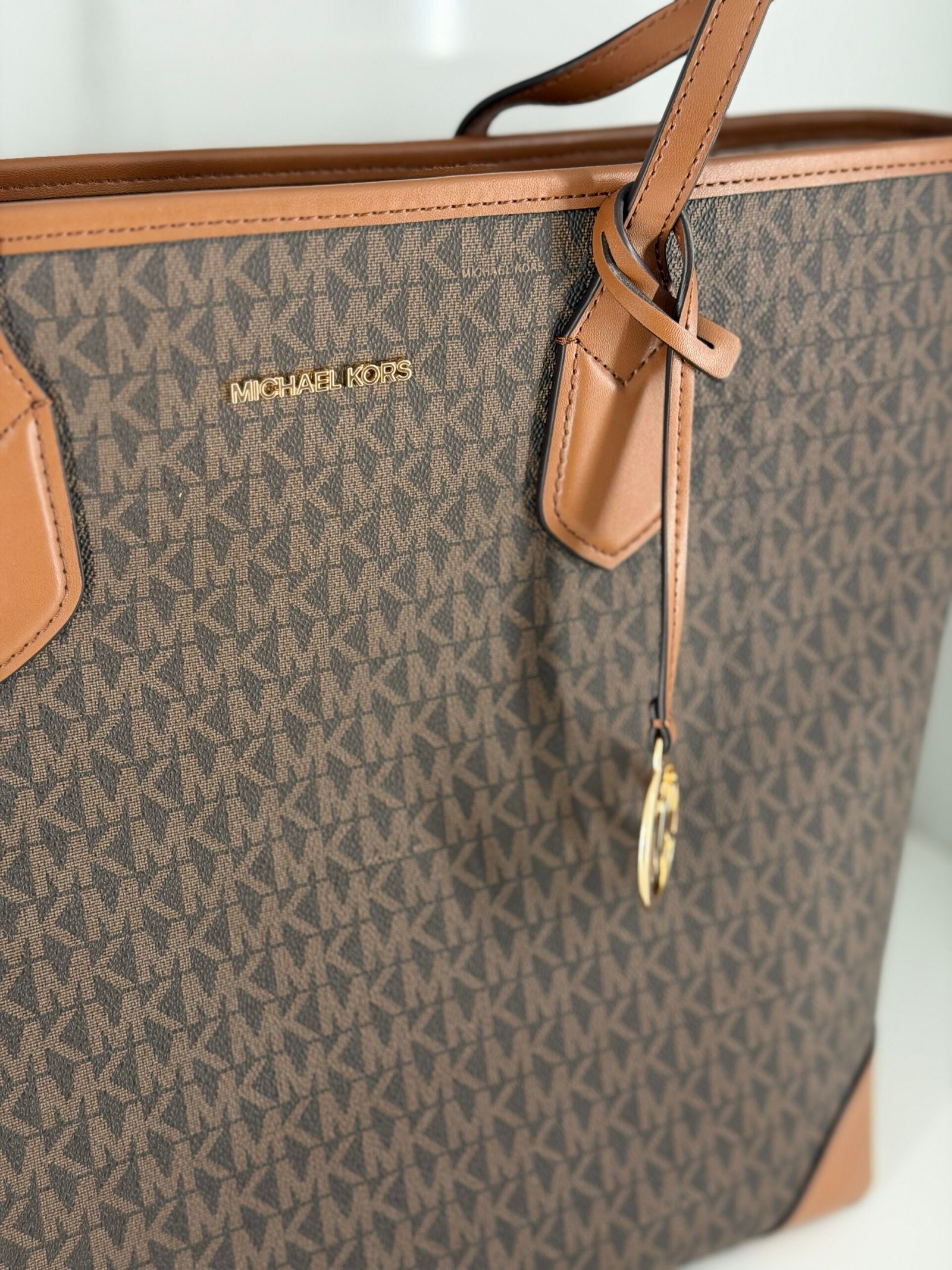 Sac à Voyage Michael Kors Eva Brown XXL – Image 4