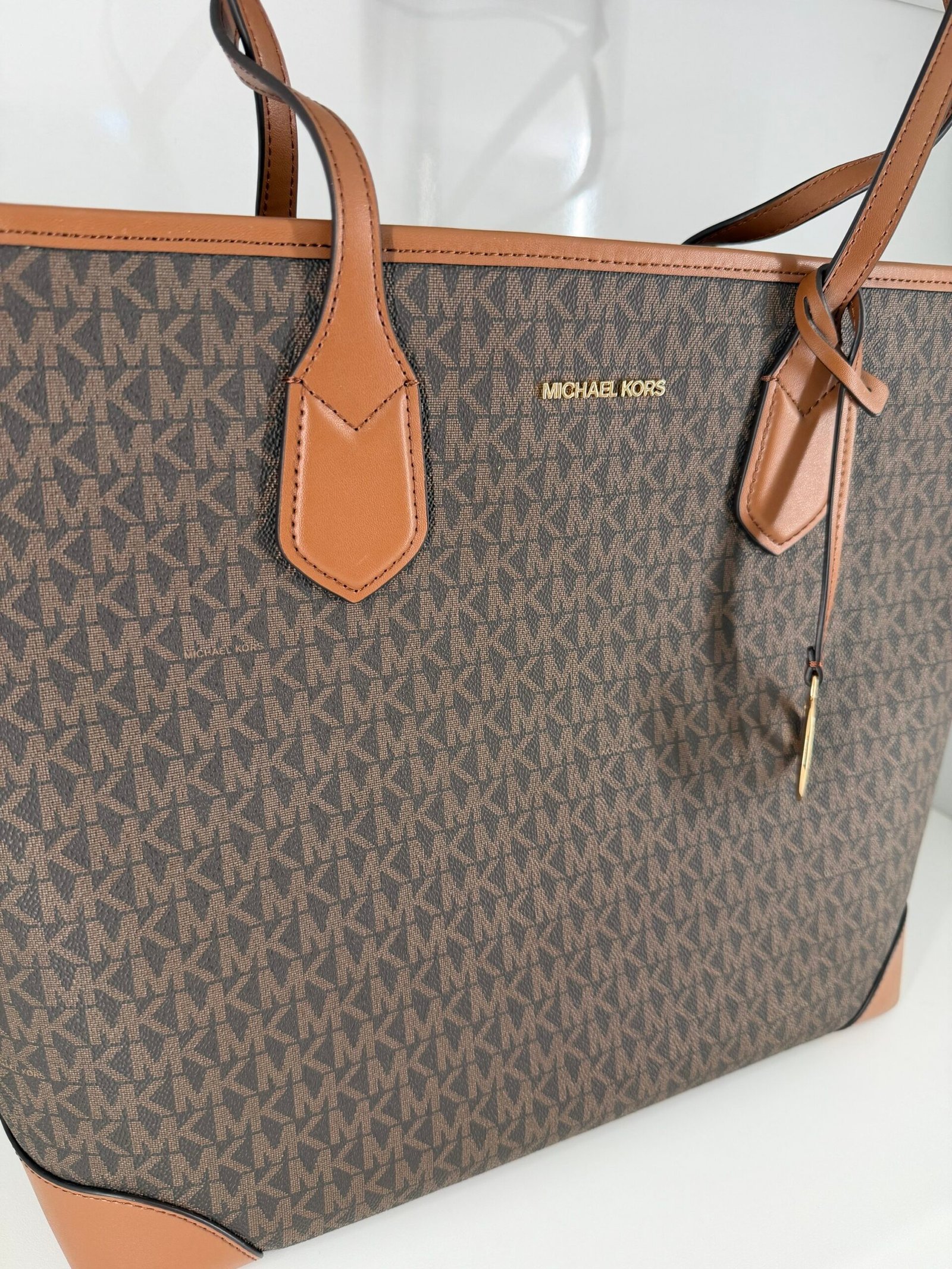 Sac à Voyage Michael Kors Eva Brown XXL – Image 3