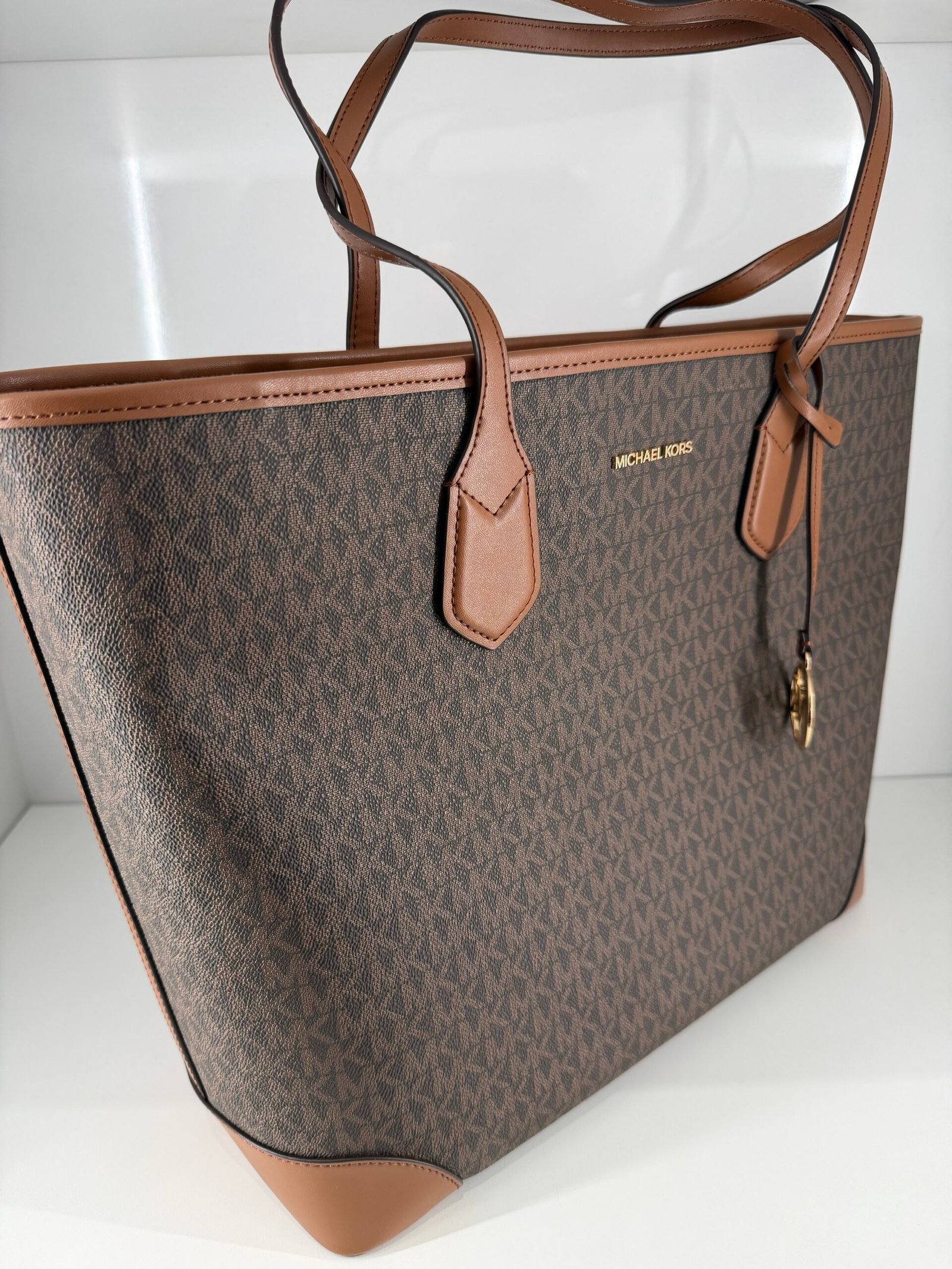 Sac à Voyage Michael Kors Eva Brown XXL – Image 2