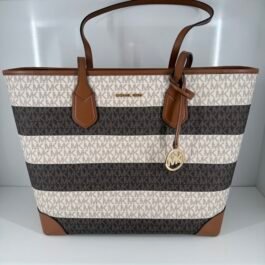 Sac à Voyage Michael Kors Eva Brown-Vanilla XXL