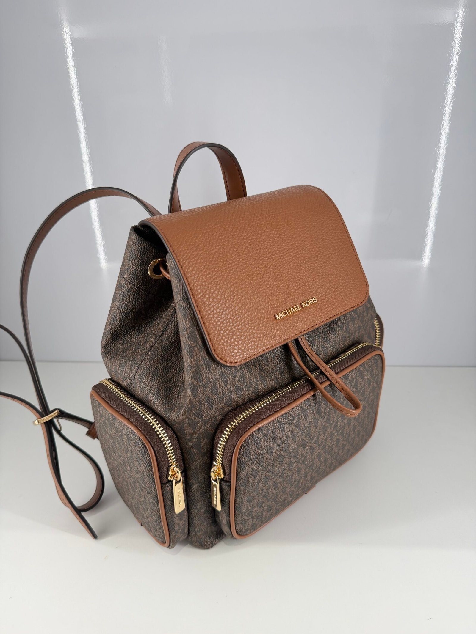 Sac à Dos Michael Kors Merrit Brown M – Image 2