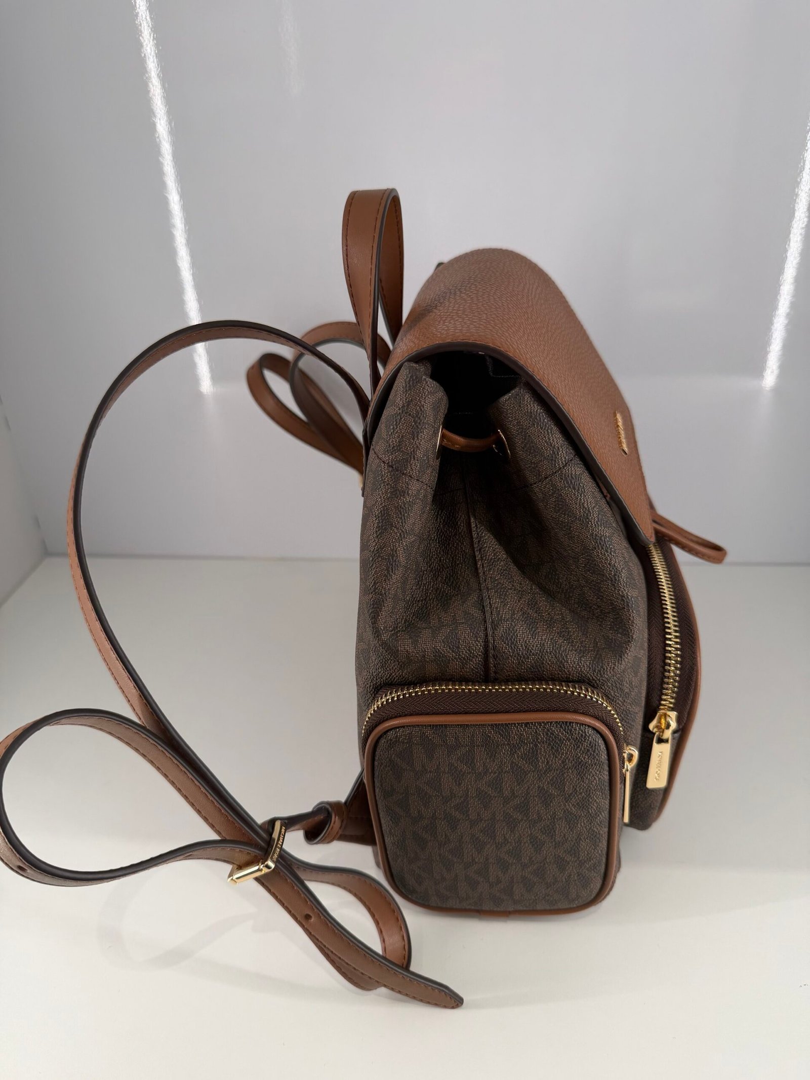 Sac à Dos Michael Kors Merrit Brown M – Image 5