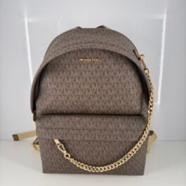 Sac à Dos Michael Kors Slater Chain Brown L