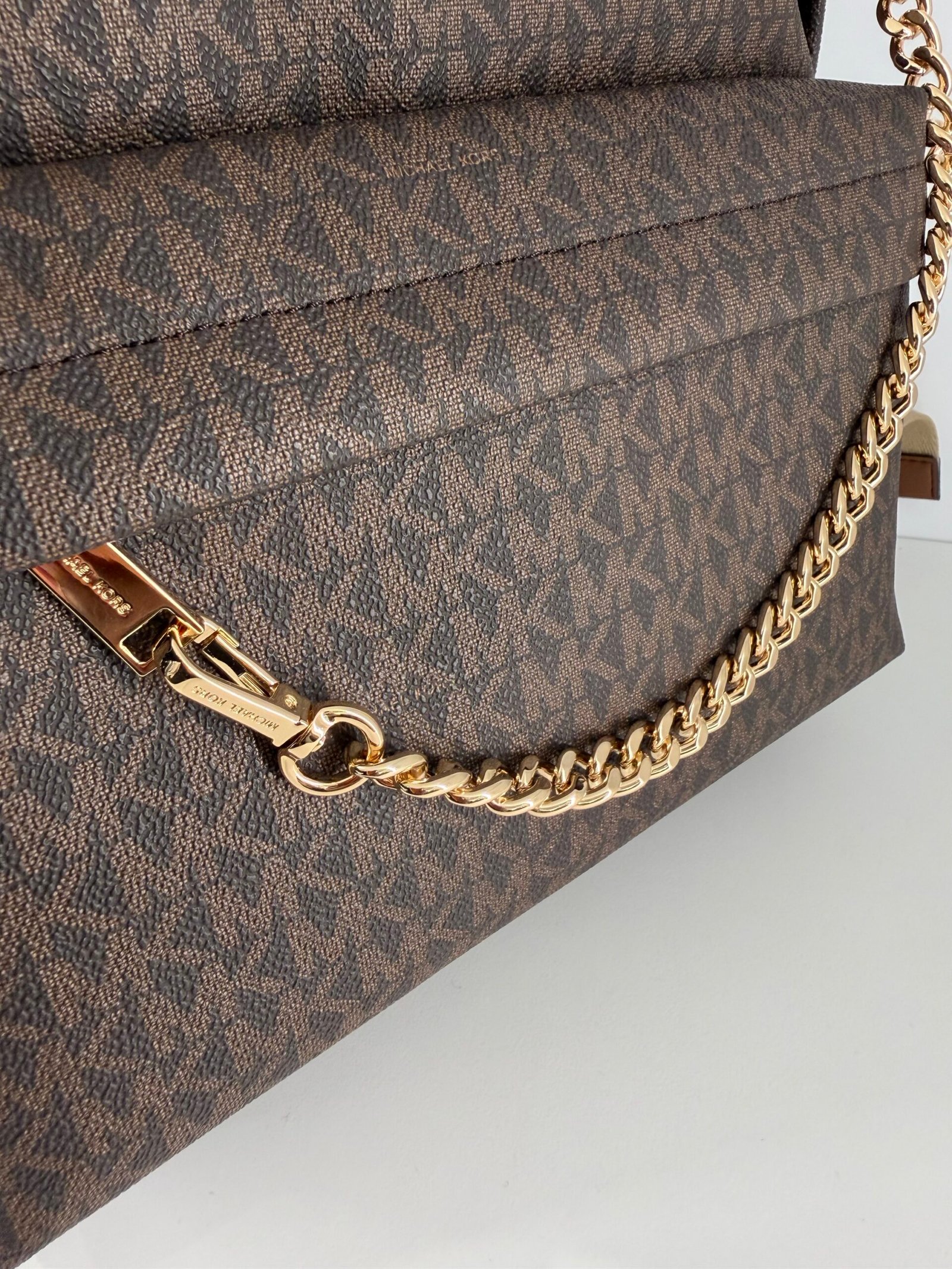 Sac à Dos Michael Kors Slater Chain Brown L – Image 4
