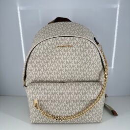 Sac à Dos Michael Kors Slater Chain Vanilla L