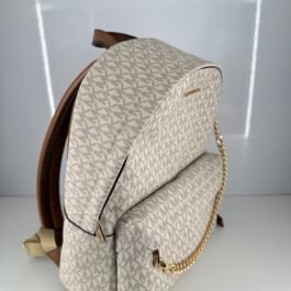 Sac à Dos Michael Kors Slater Chain Vanilla L