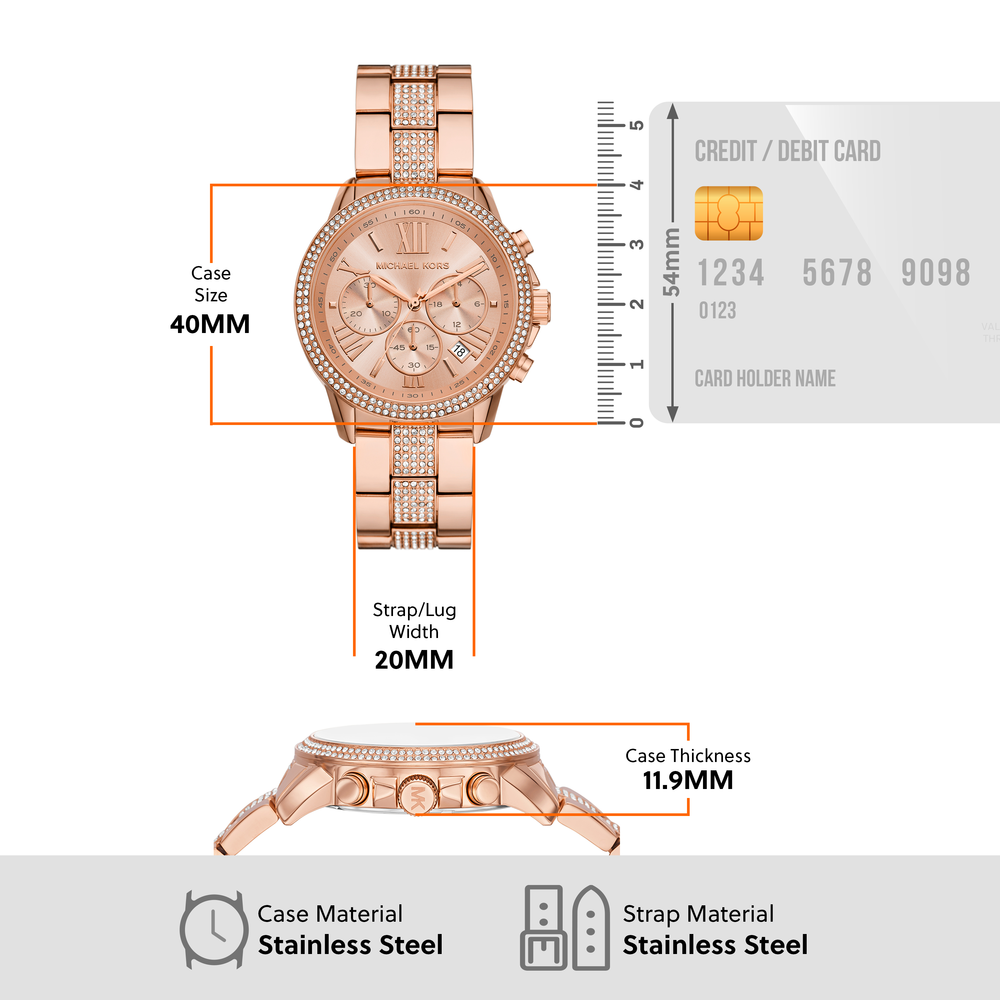Montre Michael Kors Tibby pour Femme Rosé – Image 5
