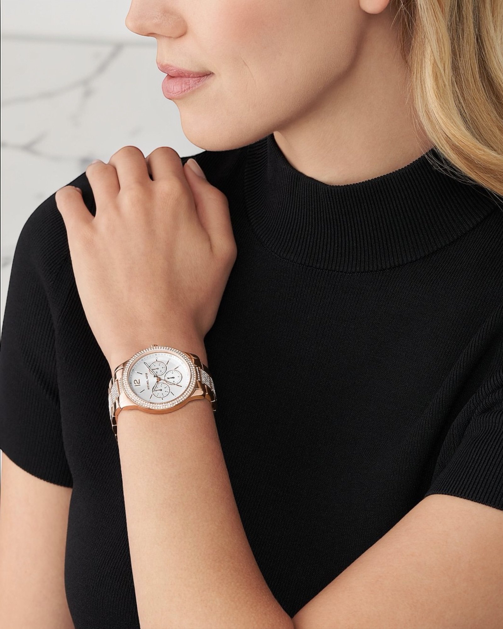 Montre Michael Kors Tibby pour Femme Rosé – Image 2