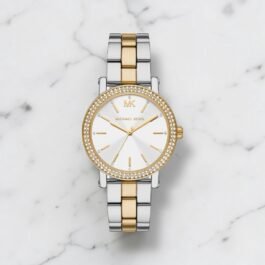 Montre Michael Kors Corey pour Femme Argenté Gold