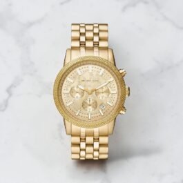 Montre Michael Kors Hutton pour Homme Doré