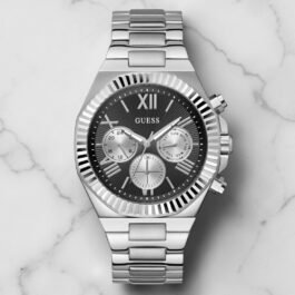 Montre Guess Equity pour Homme Argenté