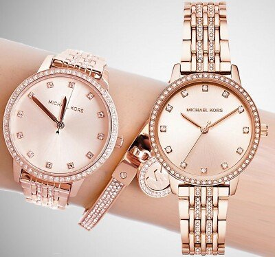 Montre Michael Kors Pyper pour Femme Rosé – Image 6