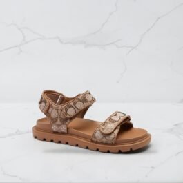 Sandale Coach Brynn En Jacquard Avec Cristaux