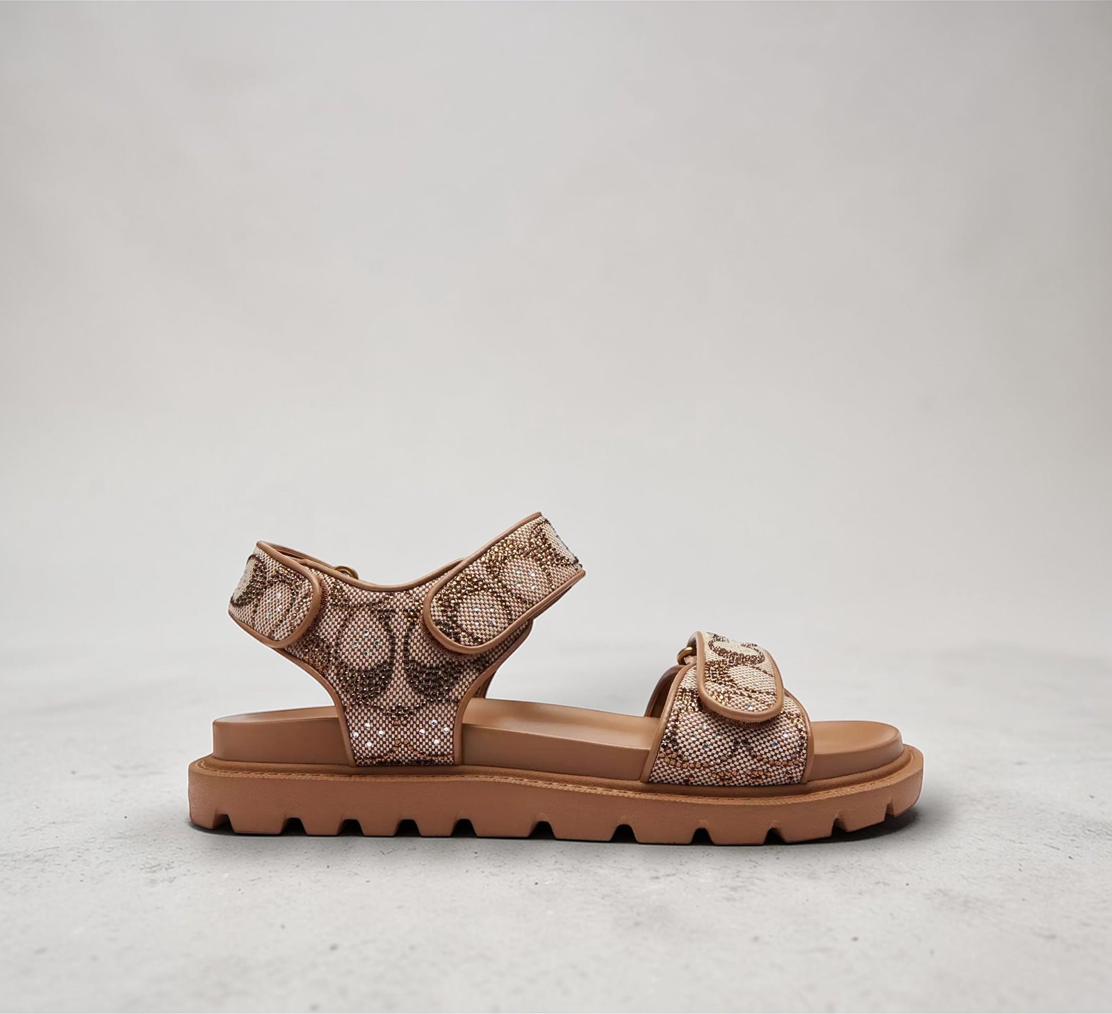 Sandale Coach Brynn En Jacquard Avec Cristaux – Image 3