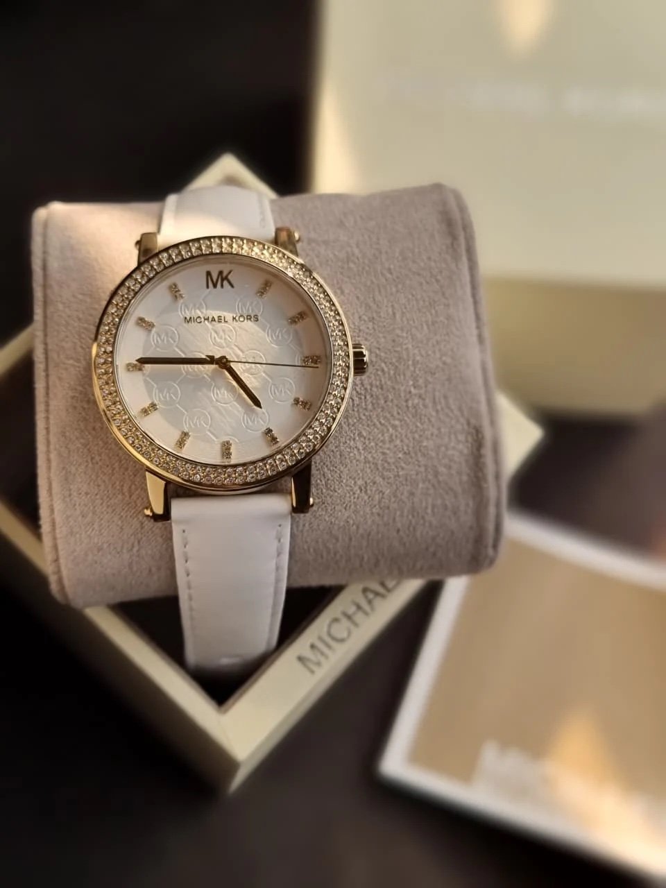 Montre Michael Kors Corey pour Femme White-Gold – Image 2