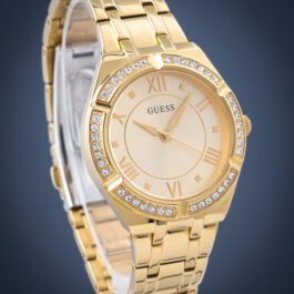 Montre Guess pour Femme Or orné de strass