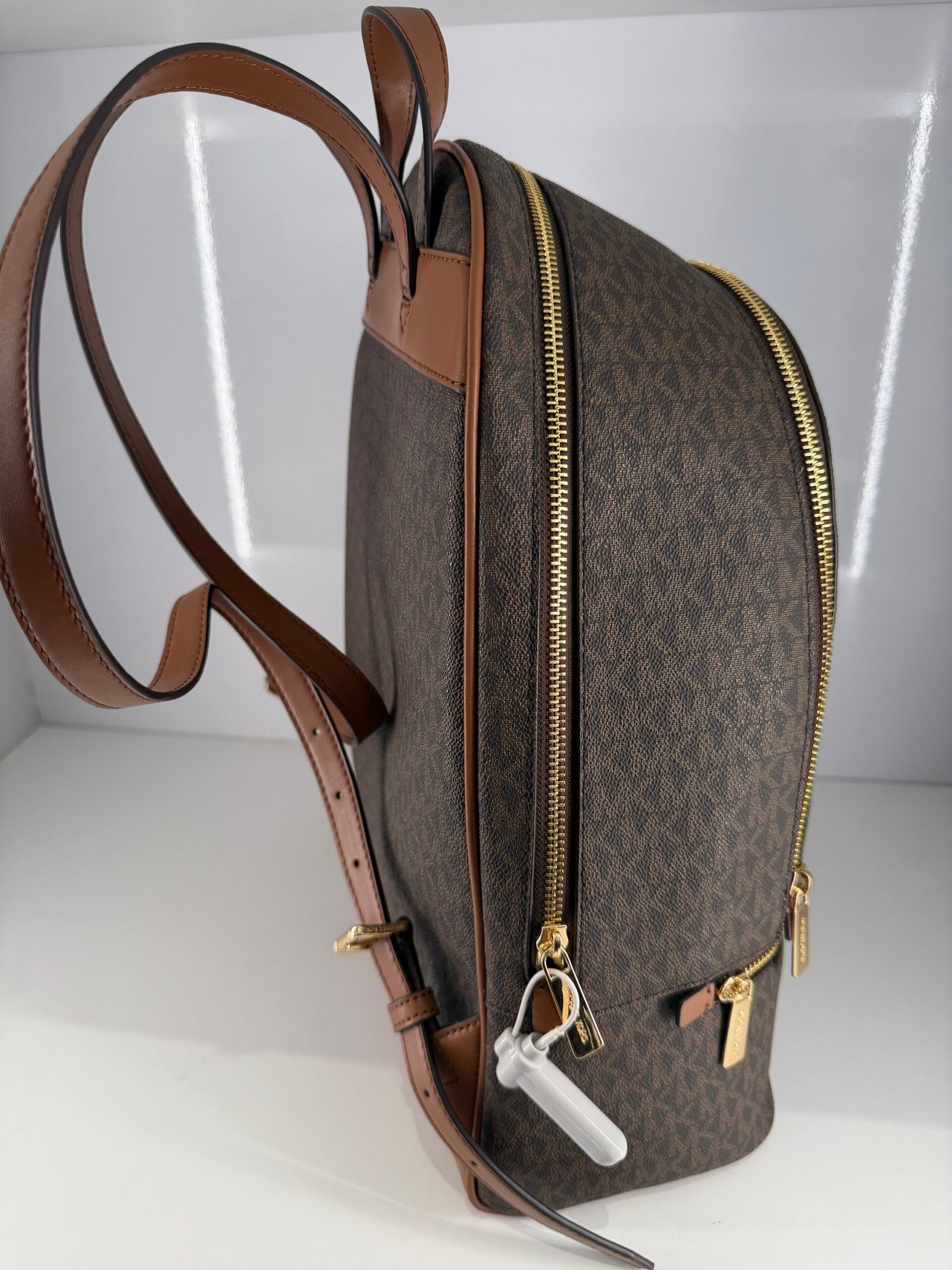 Sac à Dos Michael Kors Rhea Brown L – Image 3