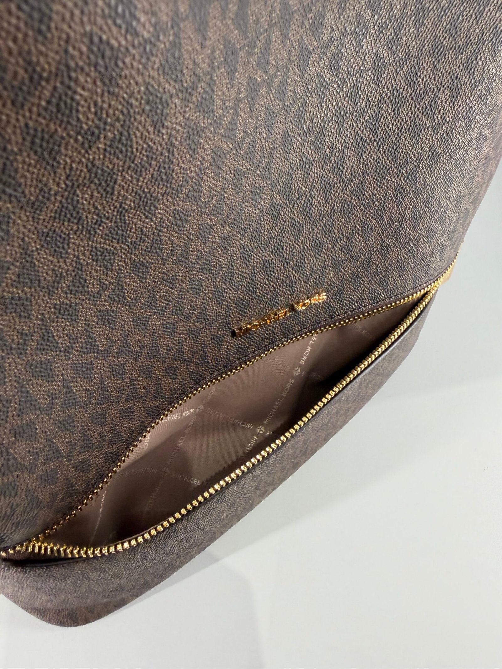 Sac à Dos Michael Kors Rhea Brown L – Image 7