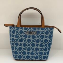 Sac À Bandoulière Mini Guess Shayne Bleu