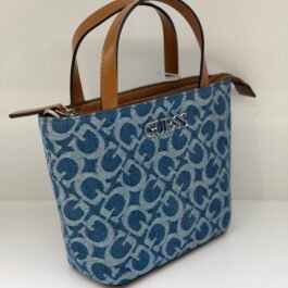 Sac À Bandoulière Mini Guess Shayne Bleu