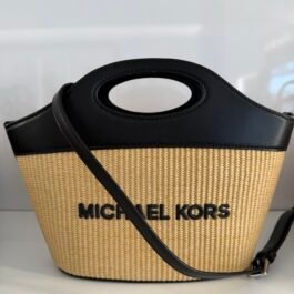 Mini Sac à Bandoulière Michael Kors Tatum Black XS