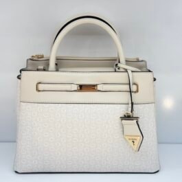 Sac À Bandoulière Guess Renita Satchel Blanc